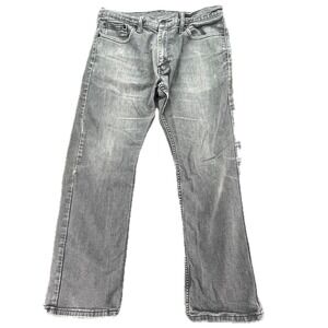 Levi Strauss Co Mens Gray Straight Leg‎ Jeans W34 L30